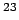 $^{23}$