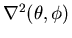 $\nabla^2(\theta,\phi)$