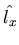 $\hat{l_x}$
