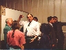 (Photo of a poster session)